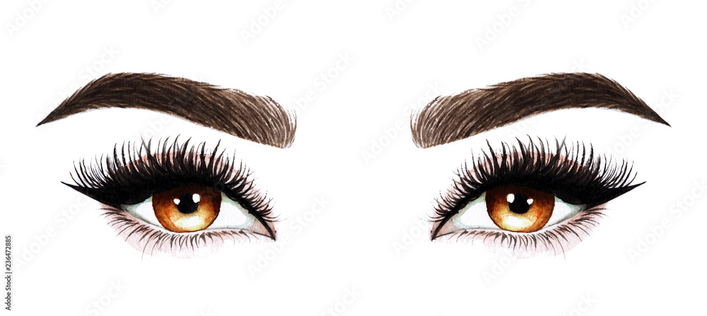 DISEÑO DE PESTAÑAS Y CEJAS